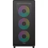 Caixa de PC mid-tower Ocypus Gamma C60 ARGB - Vidro temperado, Preto