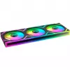 Ventoinha OCYPUS Gamma F36 ARGB Reverse Blade 120mm PWM pack de 3 Preto