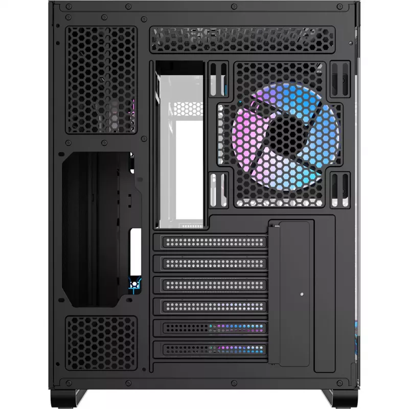 Ocypus Iota C70 ARGB Preto Caixa Mid-Tower com vidro panorâmico