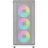 Ocypus Gamma C60 ARGB Caixa Mid-Tower branca com vidro temperado