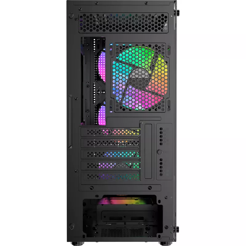 Ocypus Gamma C50 ARGB Preto Caixa com vidro temperado Mid-Tower