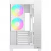 Ocypus Delta C74 ARGB Caixa Mid-Tower branca com vidro panorâmico