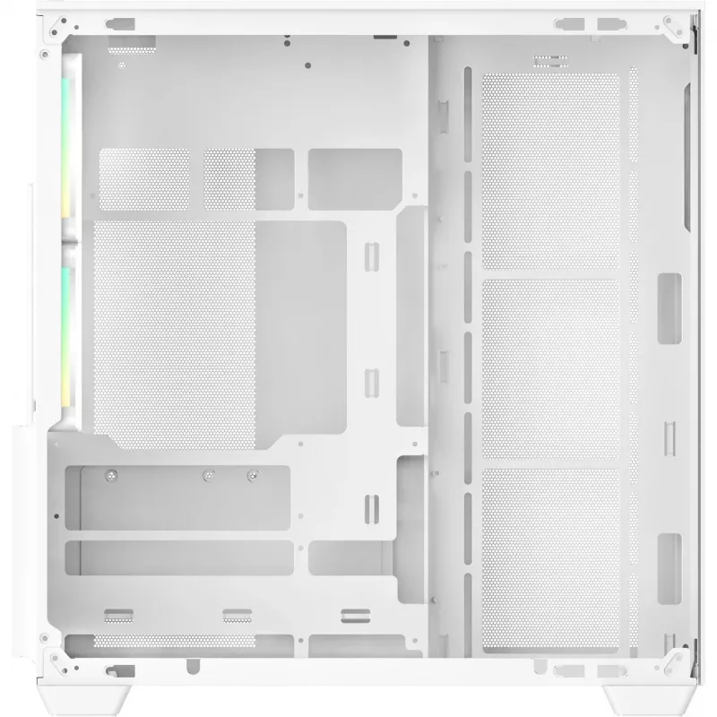 Ocypus Delta C74 ARGB Caixa Mid-Tower branca com vidro panorâmico