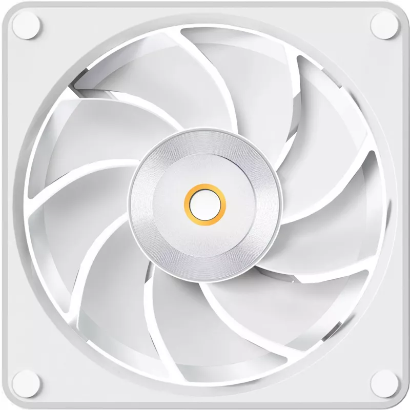 OCYPUS Sigma F12 ARGB Ventoinha para caixa de PC reversa branca 120 mm