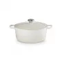 LE CREUSET Caçarola redonda em ferro fundido esmaltado 34cm 12L Creme