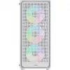 Ocypus Gamma C50 Caixa de PC Mid-Tower ARGB Branca, vidro temperado, 3 ventoinhas ARGB