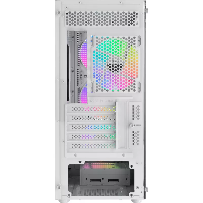 Ocypus Gamma C50 Caixa de PC Mid-Tower ARGB Branca, vidro temperado, 3 ventoinhas ARGB