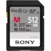 Cartão de memória Sony M-Series SDXC 512GB UHS-II, C10, U3, V60 (SFM512.SYM)