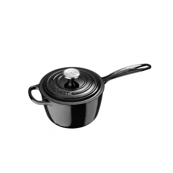 LE CREUSET Caçarola em ferro fundido 16cm 1,5L Preto