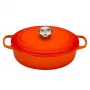 Le Creuset Caçarola oval em ferro fundido 27cm 3,4L Laranja vulcânico