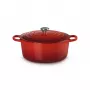Le Creuset Assadeira redonda de ferro fundido 34cm 12L vermelho