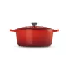 Le Creuset Assadeira redonda de ferro fundido 34cm 12L vermelho