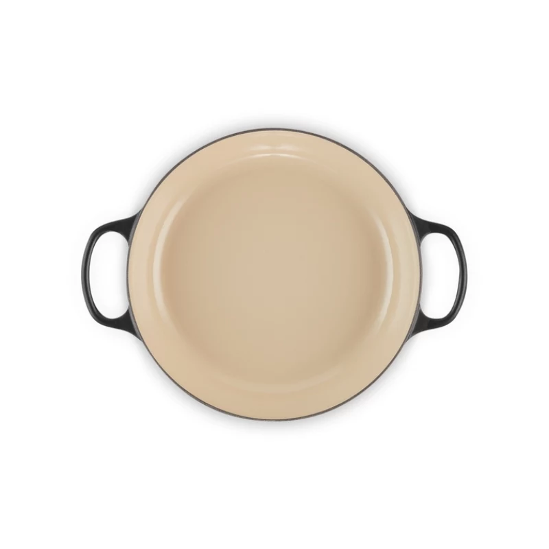 LE CREUSET Frigideira de ferro fundido 30cm 3,5L preto mate