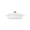 LE CREUSET Assadeira rasa de ferro fundido 30cm 3,5L branco