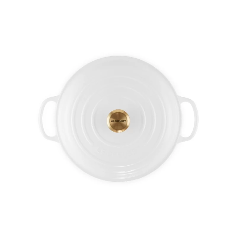 LE CREUSET Assadeira rasa de ferro fundido 30cm 3,5L branco