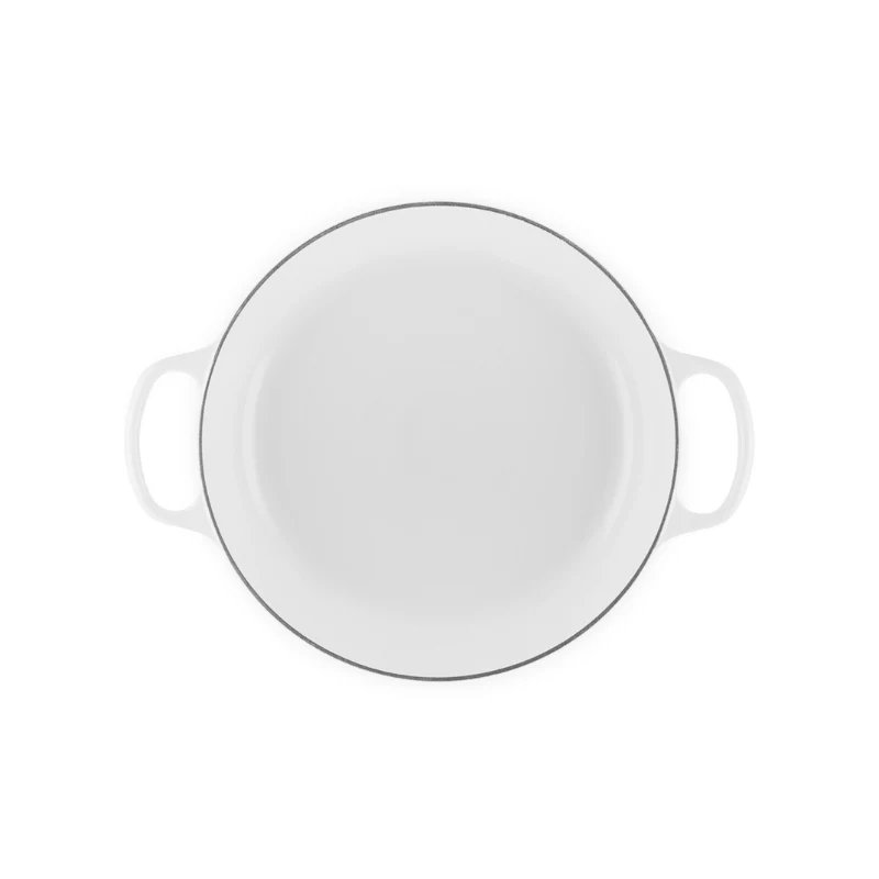 LE CREUSET Assadeira rasa de ferro fundido 30cm 3,5L branco