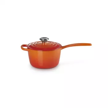 Le Creuset Caçarola de ferro fundido 16cm 1,5L laranja