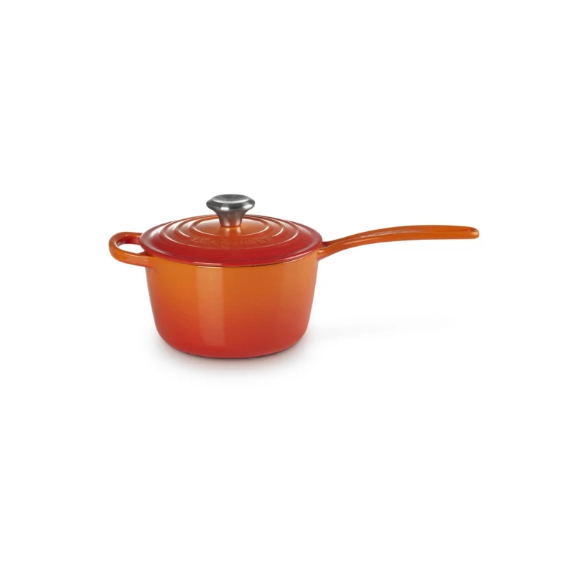 Le Creuset Caçarola de ferro fundido 16cm 1,5L laranja