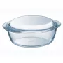 Pyrex Essentials recipiente de vidro redondo com tampa 3L, vidro borossilicato, Ø22cm