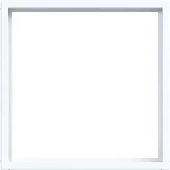 HAGER WAF7073WG anel intermédio para placa central 50 x 50 mm, branco claro