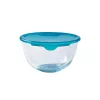 PYREX tigela de vidro com tampa 2,3L Ø21cm