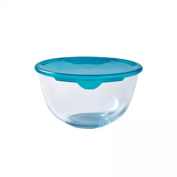 PYREX tigela de vidro com tampa 2,3L Ø21cm