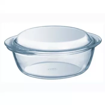 PYREX Essentials recipiente de vidro com tampa 1,4L Ø17cm