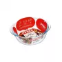 Recipiente de vidro PYREX para fritadeiras de ar quente Ø18cm/1L
