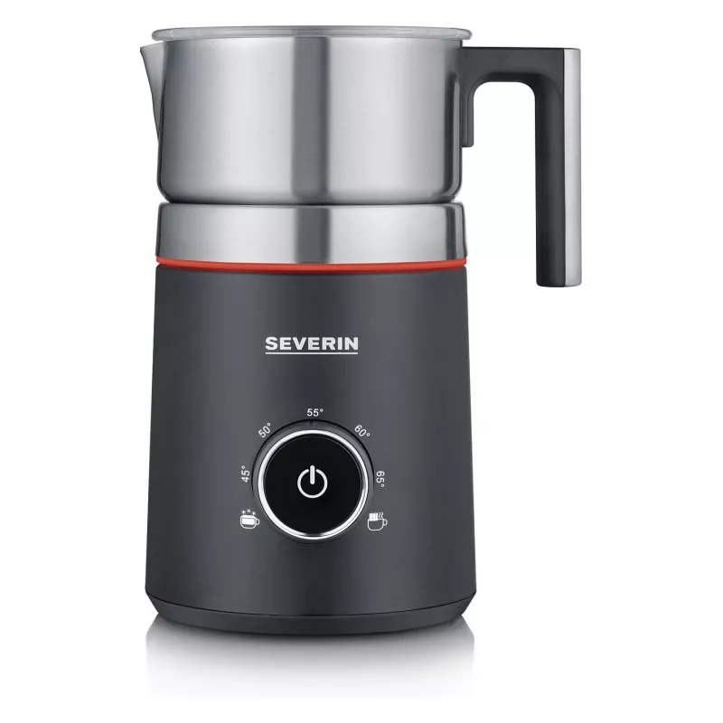 Espumador de leite Severin SM 3586 Spuma 700 por indução preto/aço inoxidável