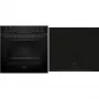 Conjunto de forno de encastrar e placa Siemens EQ322IAAB