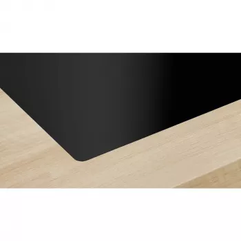 Placa de indução Siemens EH601HFB1E iQ300 60 cm preta, encastrada a nível
