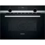 Micro-ondas de encastrar Siemens CM585AGS1 iQ500 preto/aço inoxidável