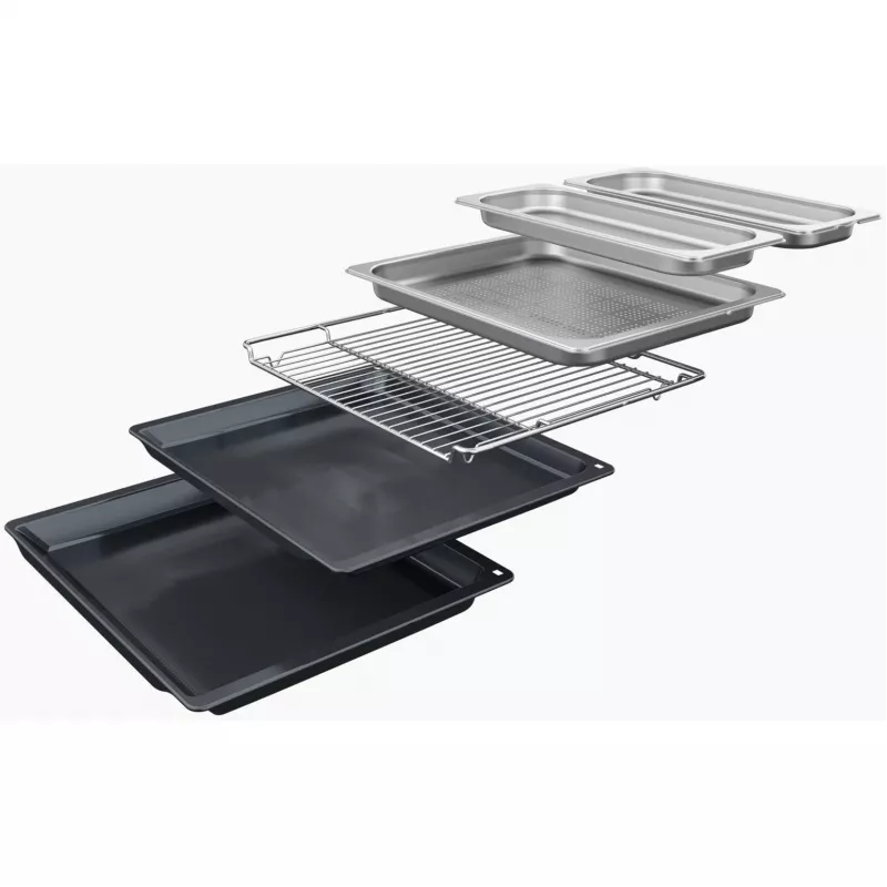Forno de encastrar Neff B64FS31N0 N90 com FullSteam, 71L, aço inoxidável