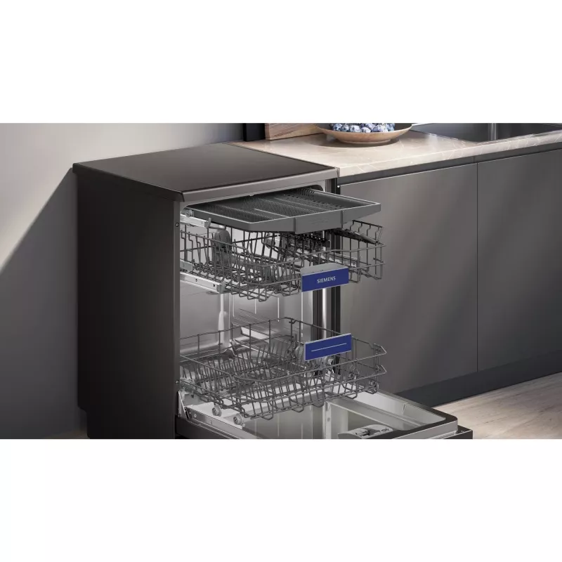 Máquina de lavar loiça independente Siemens SN23EC03ME iQ300 60 cm, 14 serviços de mesa, classe de eficiência energética B, Home Connect