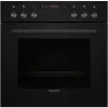 Conjunto de forno de encastrar e placa Siemens EQ110KAVB, 71 L, placa vitrocerâmica, aço inoxidável