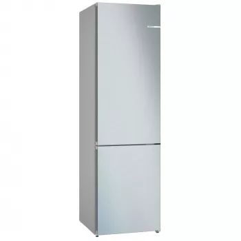 Combinado de frigorífico-congelador independente Bosch KGN392LBF Serie 4, 203 cm de altura, classe de eficiência energética B, aspeto prata inox
