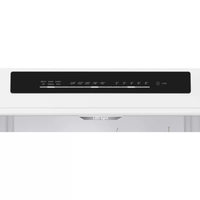 Combinado de frigorífico-congelador independente Bosch KGN392LBF Serie 4, 203 cm de altura, classe de eficiência energética B, aspeto prata inox