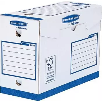 Caixa de arquivo Fellowes 4472802 azul/branco