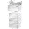 Frigorífico combinado independente Bosch KGN36VIBT Serie 4, 186 cm de altura, classe de eficiência energética D, prateado