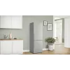 Frigorífico combinado independente Bosch KGN36VIBT Serie 4, 186 cm de altura, classe de eficiência energética D, prateado
