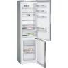 Frigorífico combinado independente Siemens KG39EALCA iQ500, 201 cm de altura, classe de eficiência energética C, prateado