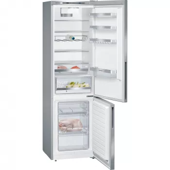 Frigorífico combinado independente Siemens KG39EALCA iQ500, 201 cm de altura, classe de eficiência energética C, prateado