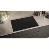 Placa de indução Siemens EH801HFB1E iQ300 80 cm preta, encastrada a nível (integrada)