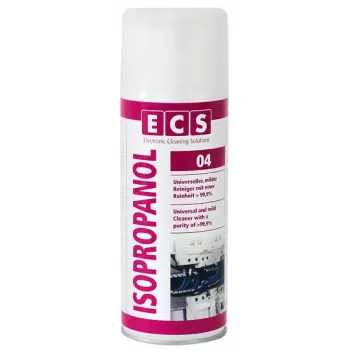 Limpa isopropanol ECSCLEANING 400ml – spray IPA ≥99,9% puro para eletrónica e limpeza de precisão