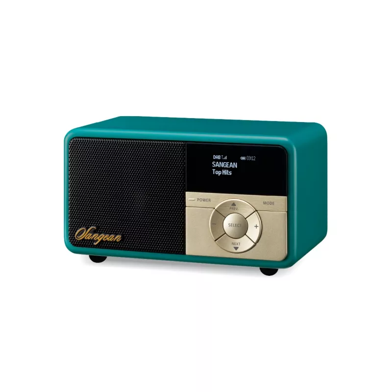 Rádio portátil DAB+ / FM Sangean DDR-7X verde