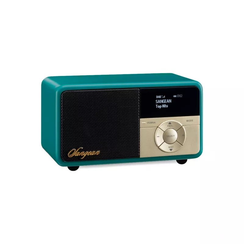 Rádio portátil DAB+ / FM Sangean DDR-7X verde