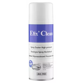 Limpa com ar comprimido em spray ELIX CLEAN HIGH PRESSURE ECSCLEANING – não inflamável 300ml