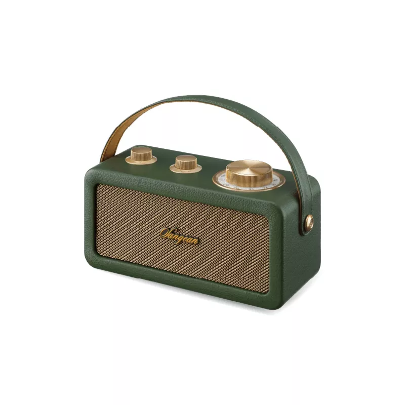 Coluna Bluetooth portátil Sangean RA-101 Forest Gold