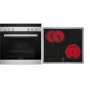 Siemens EQ110KA0Z Conjunto de forno de encastrar e placa de cozinha