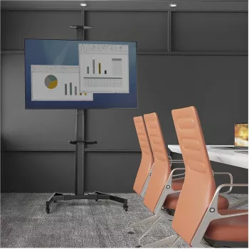 Fellowes Suporte de chão móvel para TV para ecrãs de 37